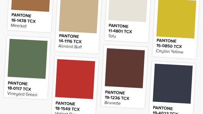 Modne kolory na jesień zima 2018/2019