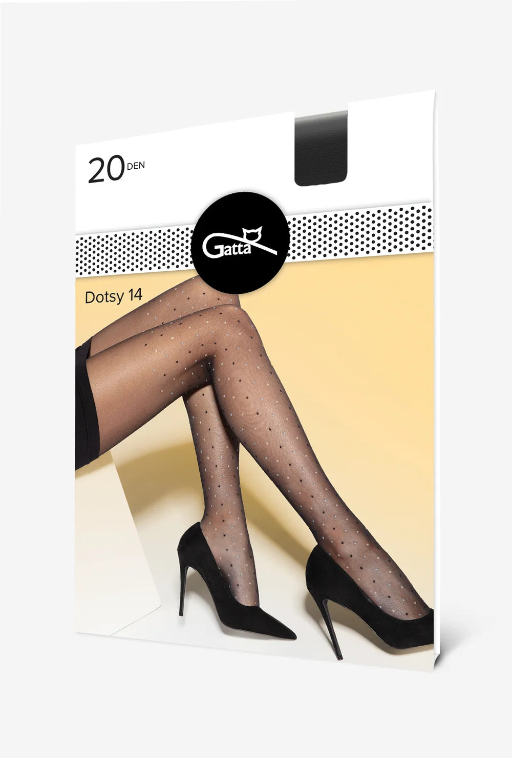 Rajstopy w kropki Dotsy wz. 14 - Gatta