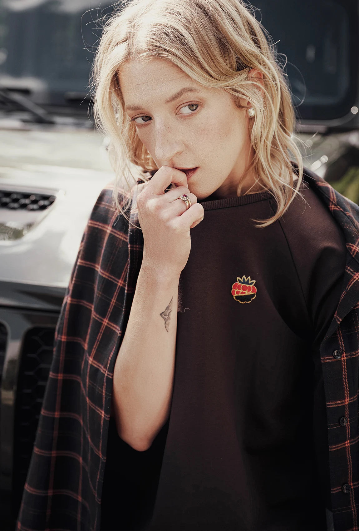 Czekoladowy T-shirt Choco Gatta x Wedel - Gatta