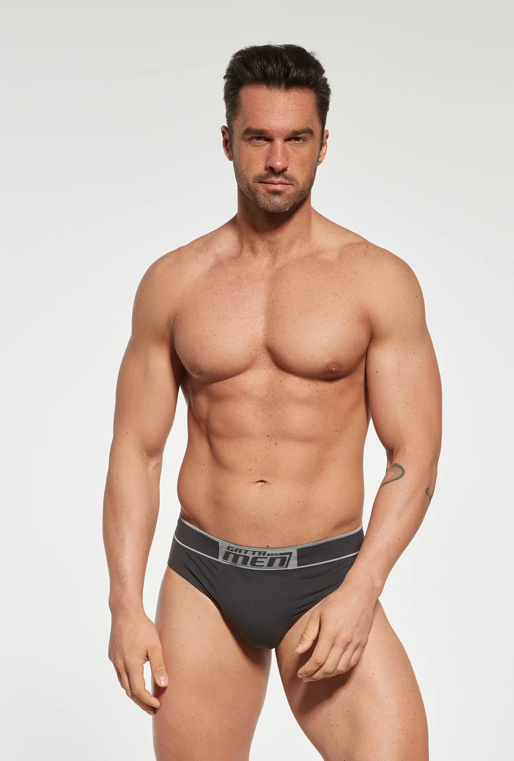 Bawełniane majtki męskie Slip Cotton - Gatta