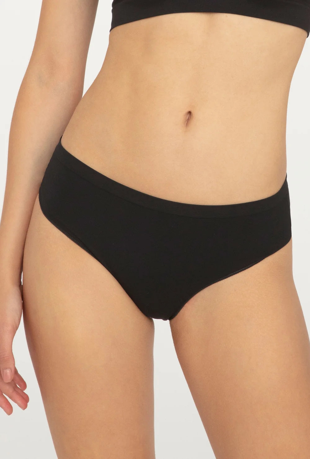 Majtki brazyliany bezszwowe Brazylian Basic - Gatta