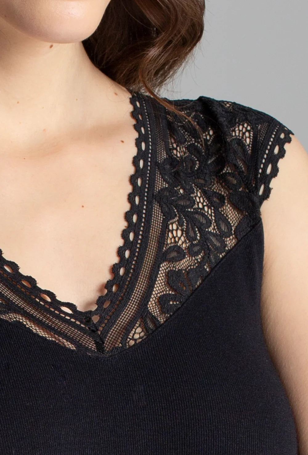 Dopasowana bluzka z modalu Misabel - Gatta