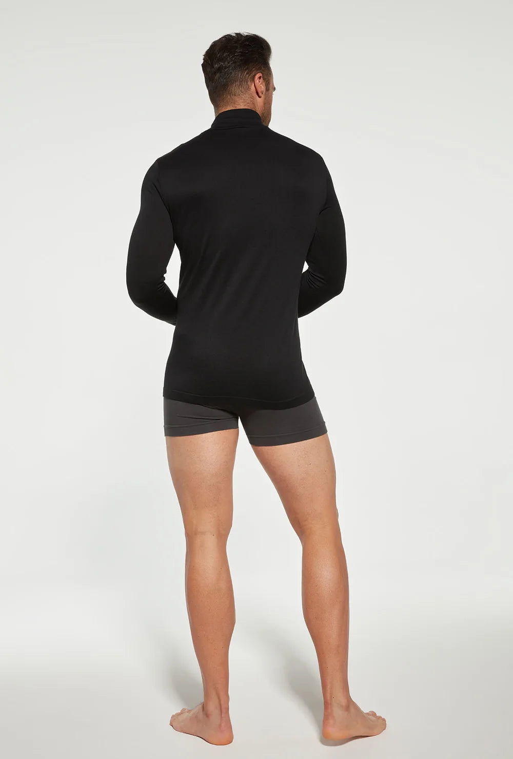 Czarny półgolf męski Keep Hot - Gatta