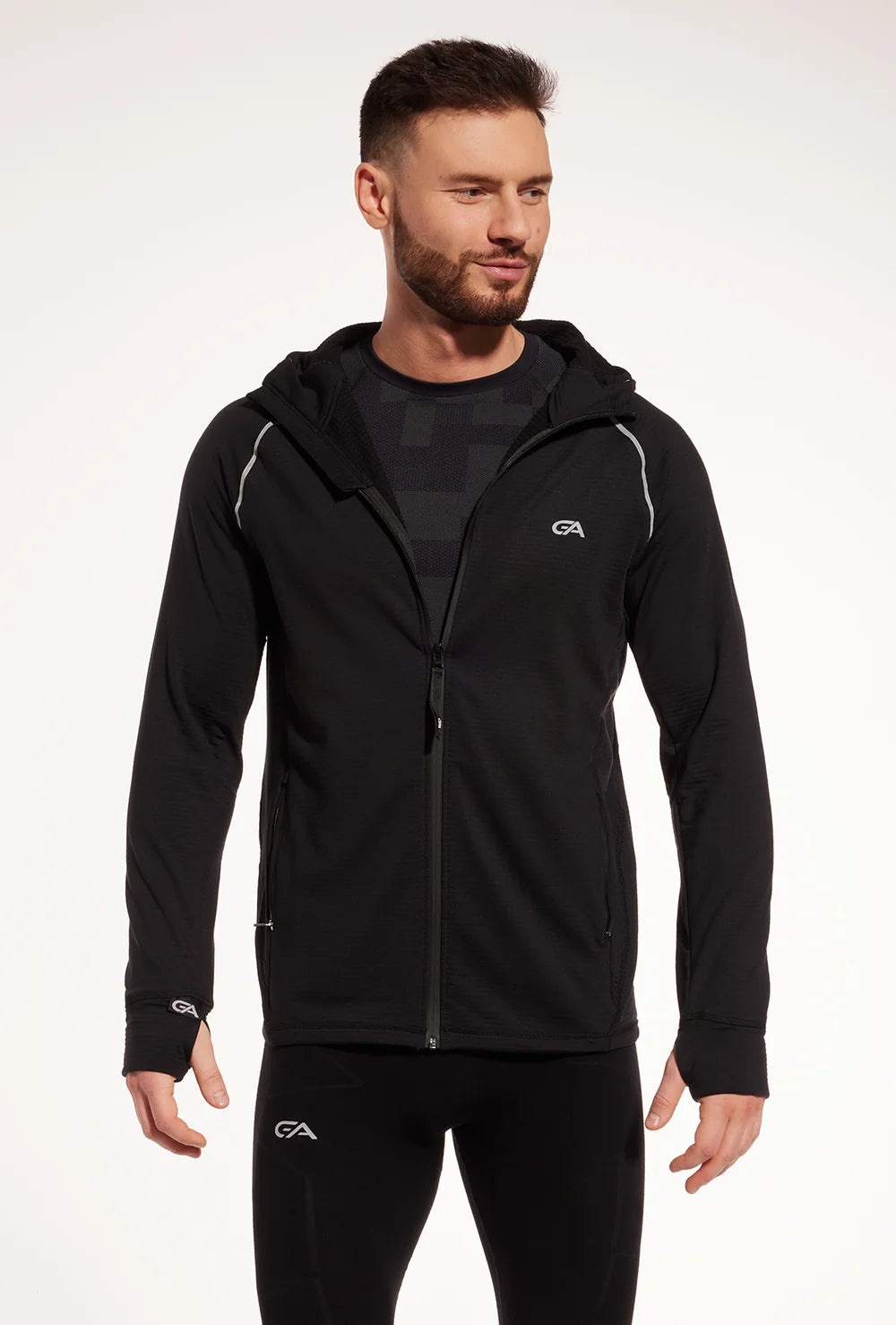 Męska bluza Hoodie Running - Gatta