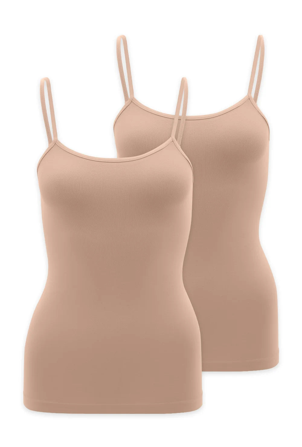 2-pak koszulek na cienkich ramiączkach Camisole Q-Eko - Gatta