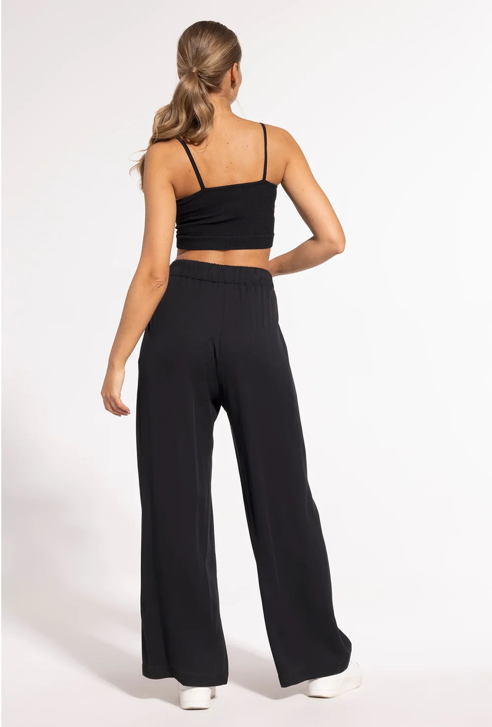 Spodnie z wiskozy Leni - Gatta