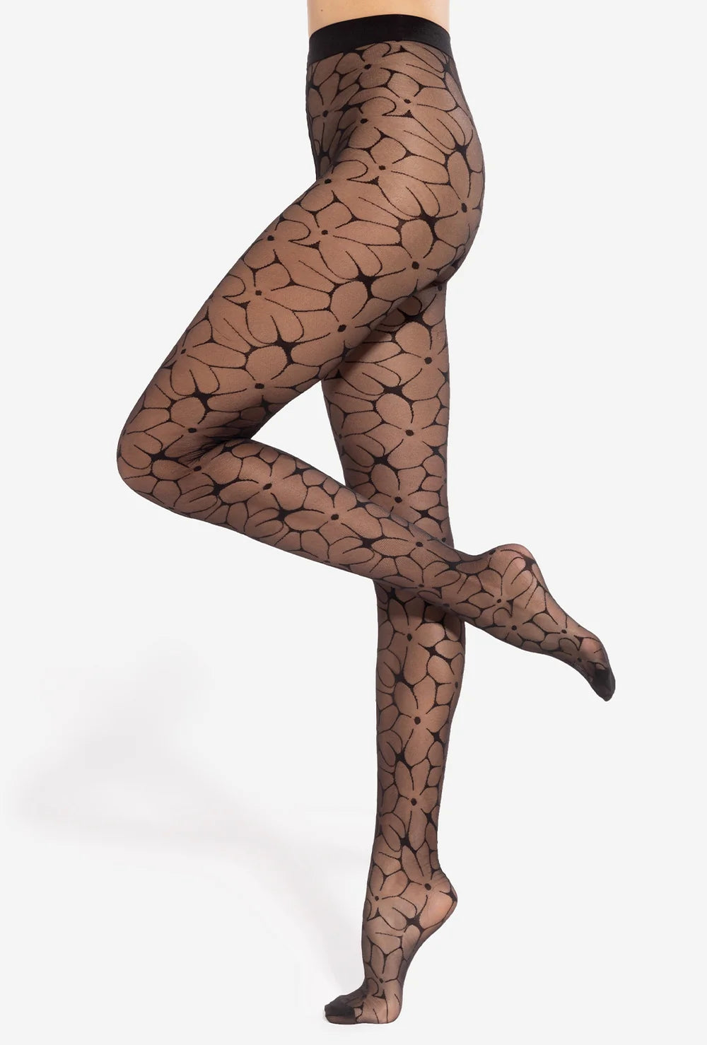 Rajstopy w kwiaty Daisy - Gatta