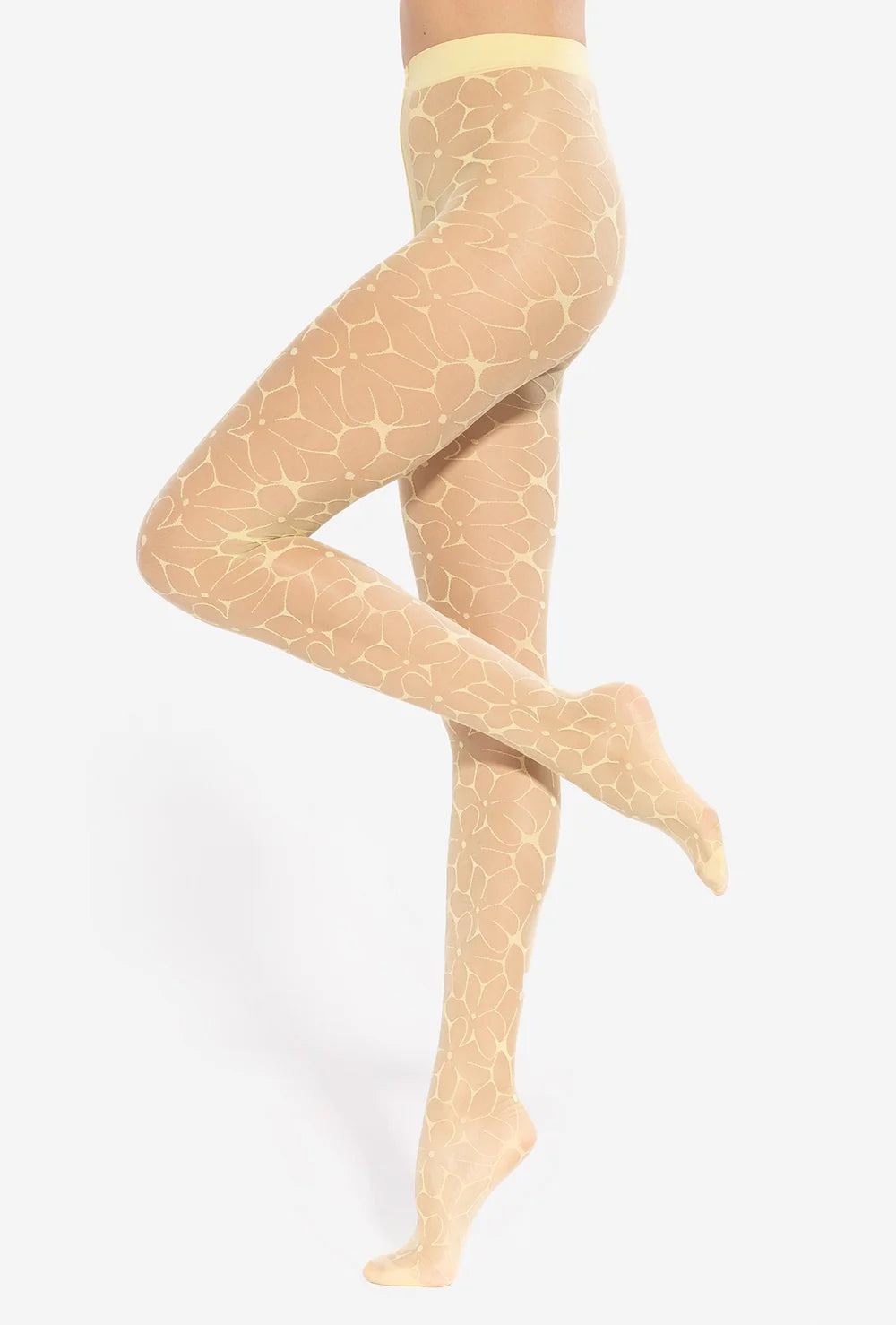 Rajstopy w kwiaty Daisy - Gatta