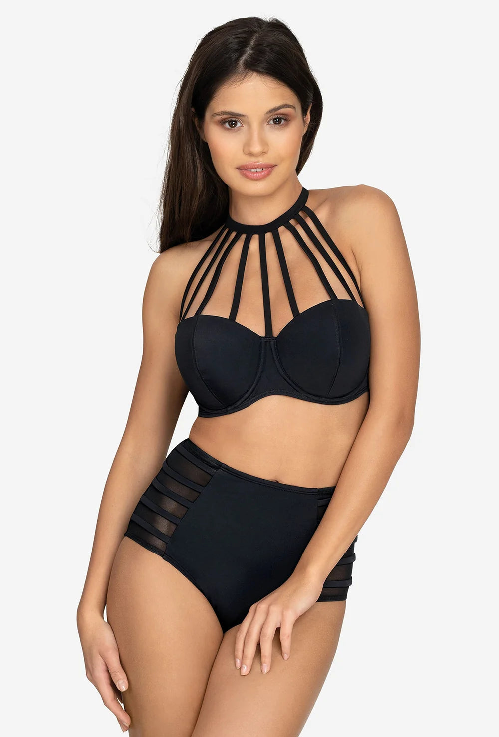 Majtki z wysokim stanem do stroju kąpielowego Moorea - Gatta