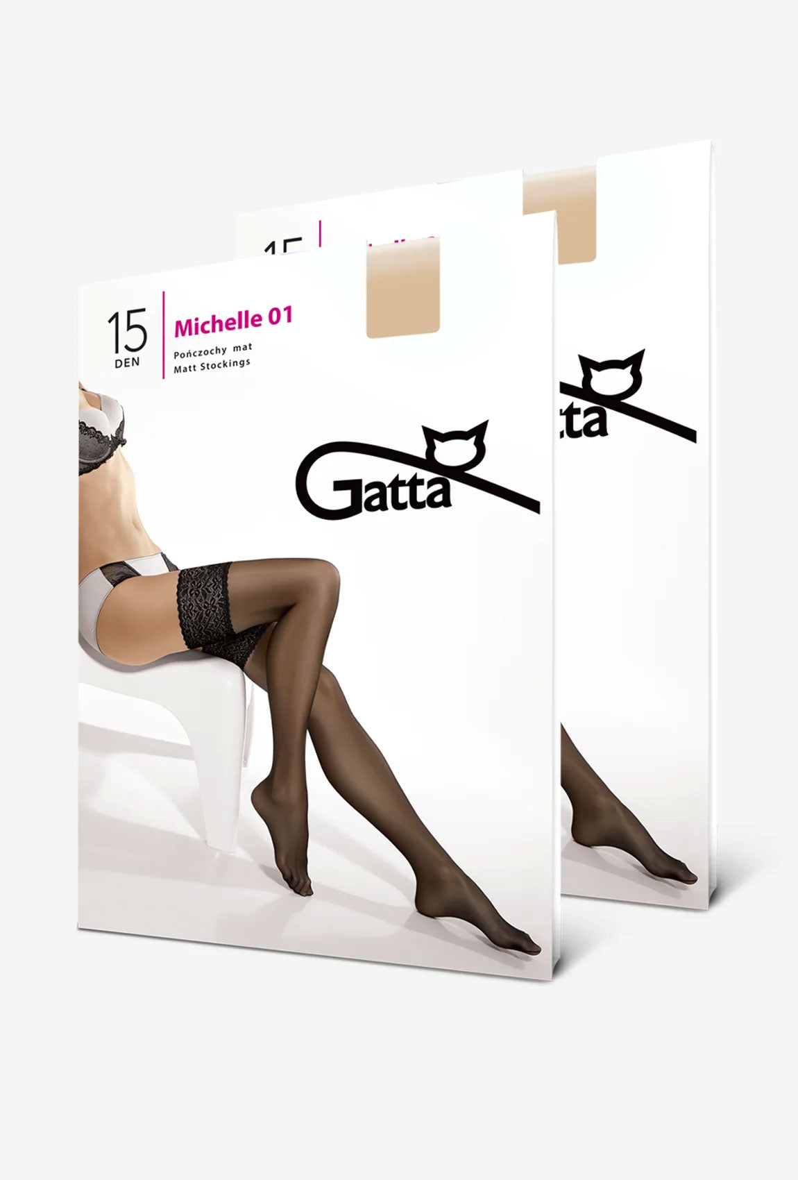 2-pak pończoch Michelle - Gatta