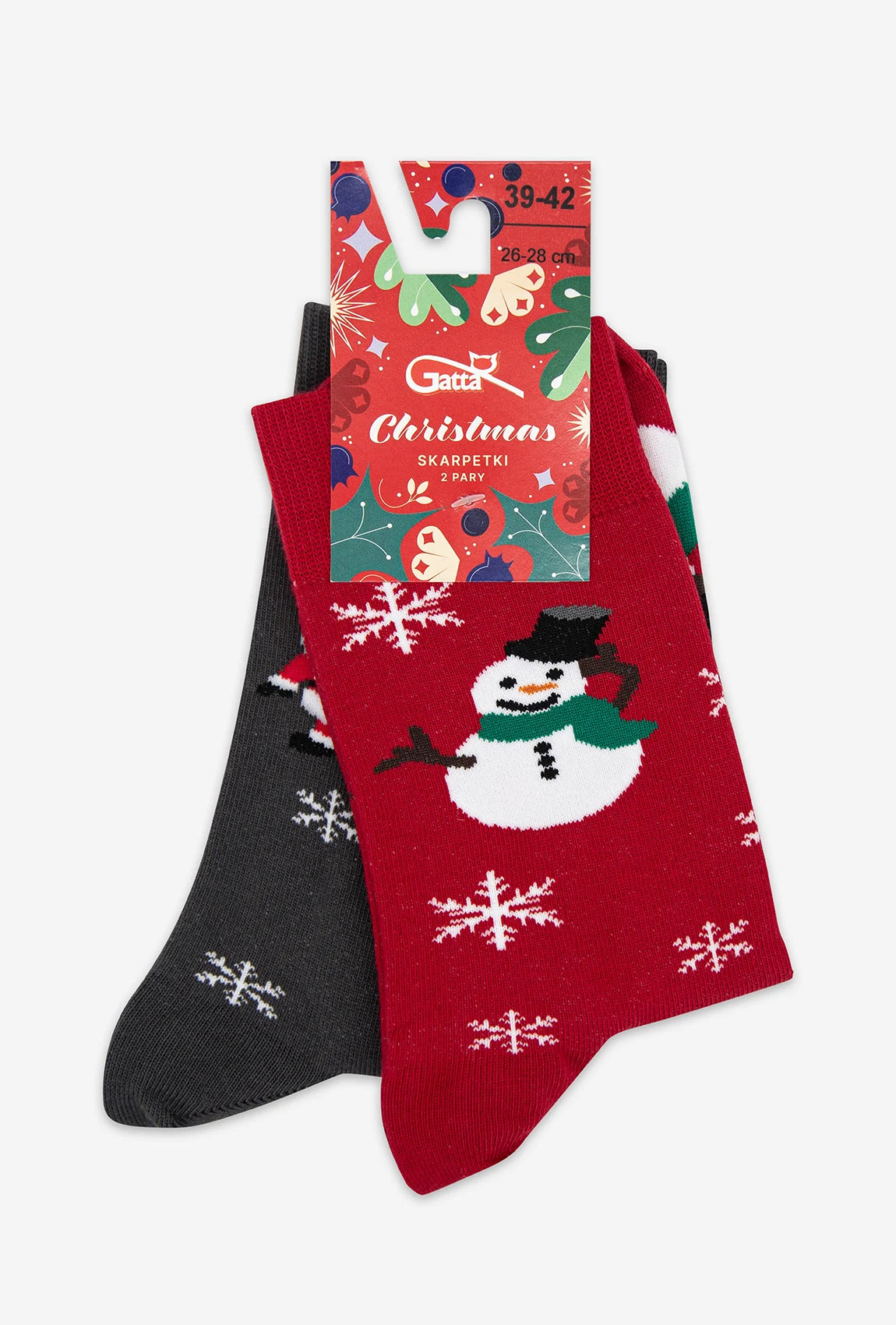 2-pak skarpetek świątecznych 002 - Gatta
