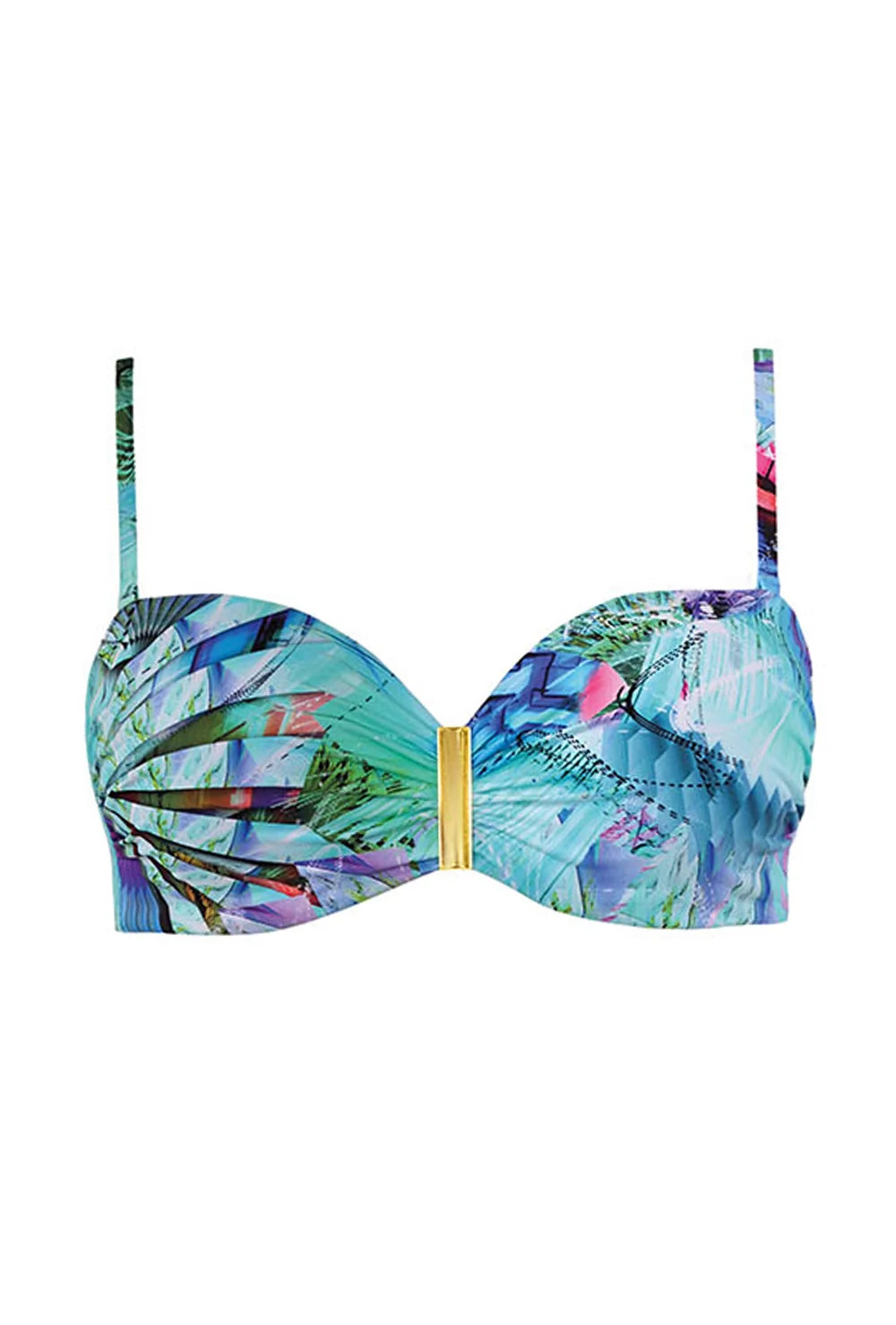 Strój kąpielowy - stanik wiązany pod biustem Mauritius (S730A20/G) - Gatta