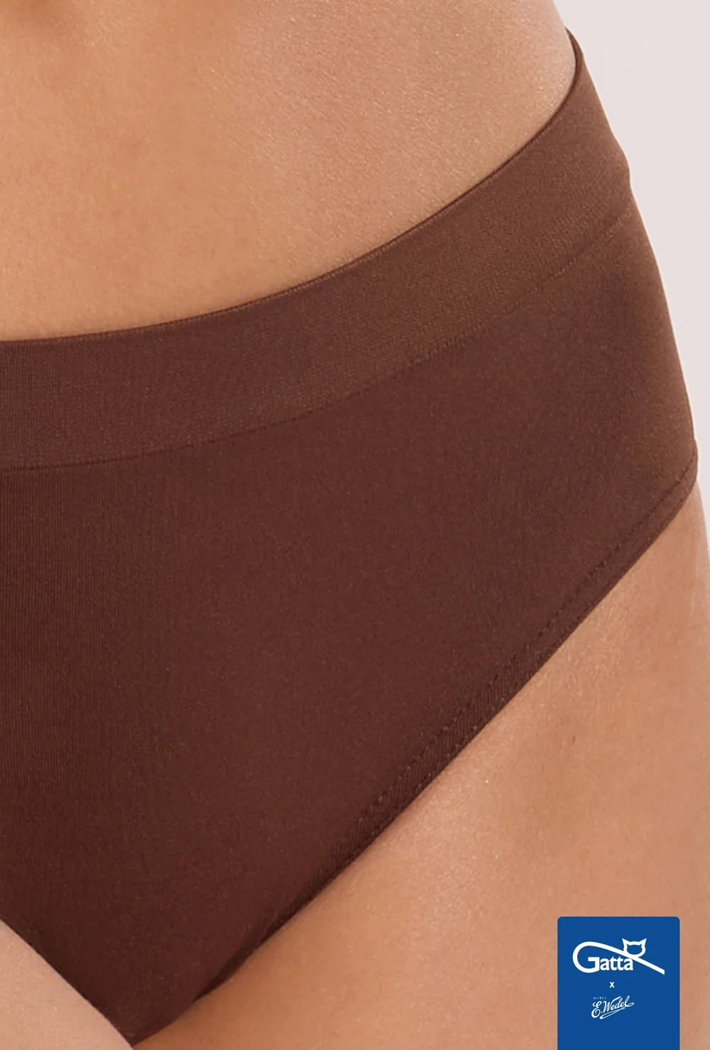 3-pak majtek o fasonie bikini w odcieniach czekolady – Gatta x Wedel - Gatta