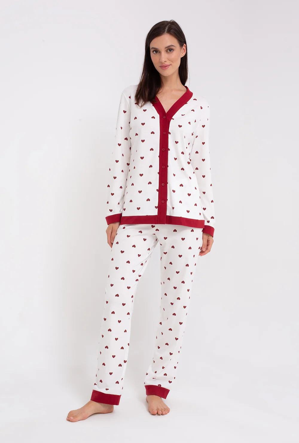 Bawełniana piżama damska Bianca - Gatta