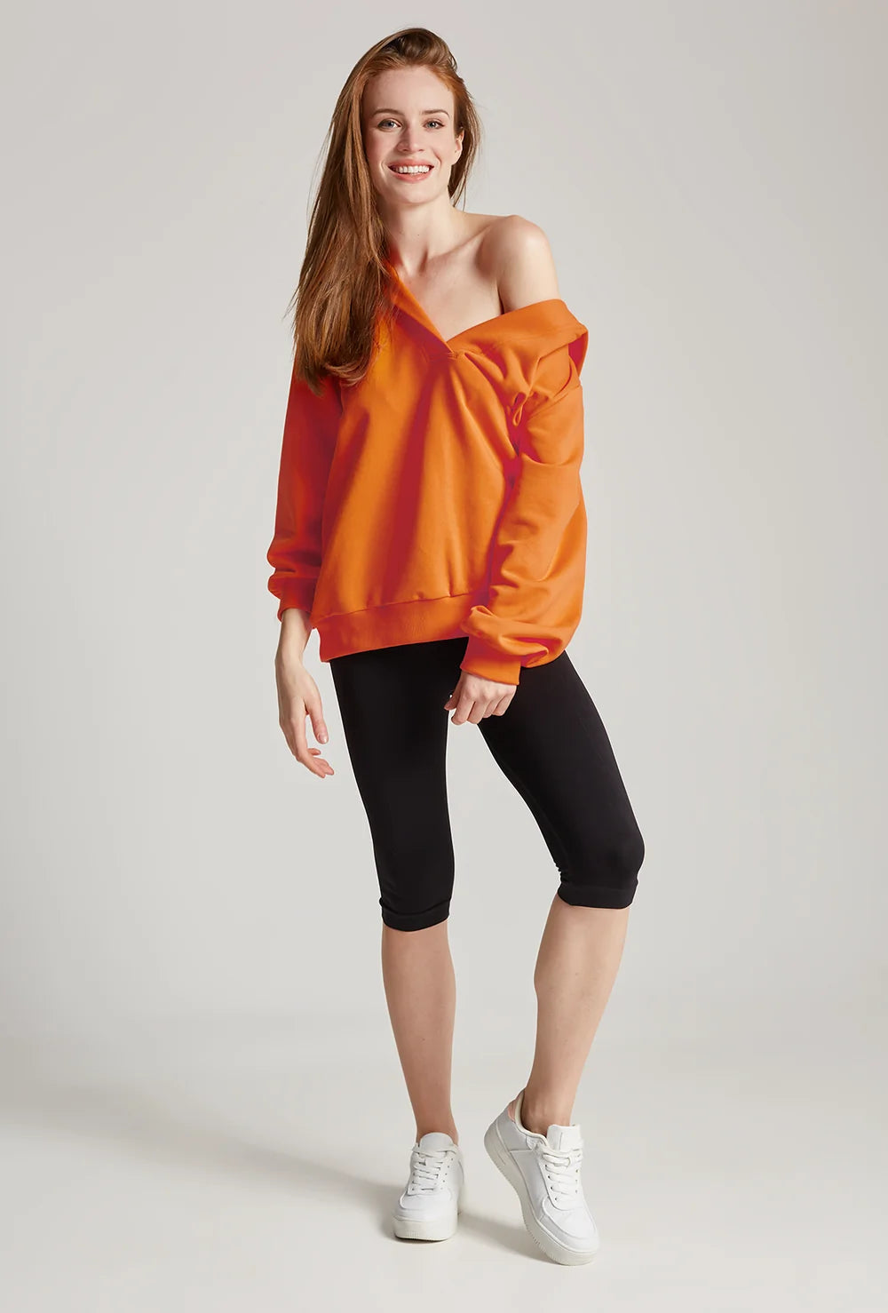 Legginsy Mirella o długości 3/4 - Gatta