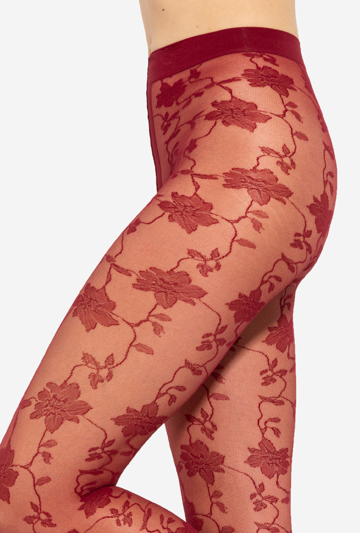 Rajstopy w kwiaty Faria wz. 11 - Gatta