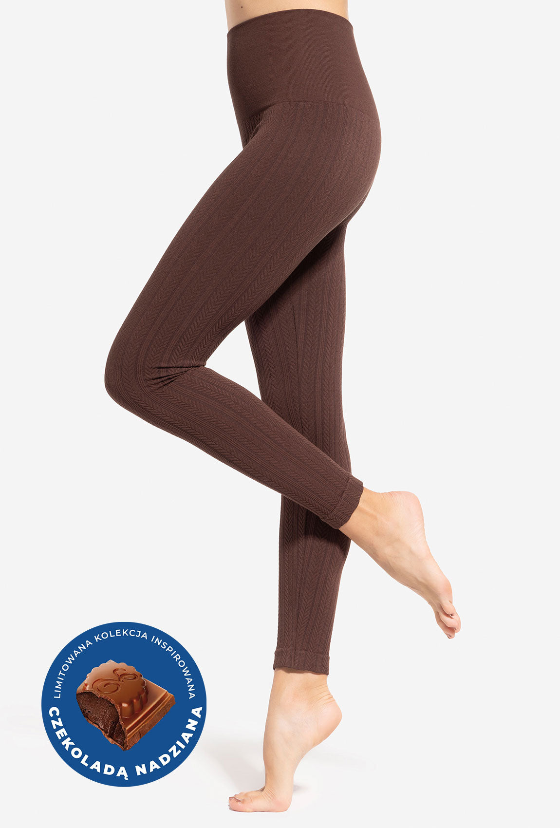 Czekoladowe legginsy Gatta x Wedel - Gatta