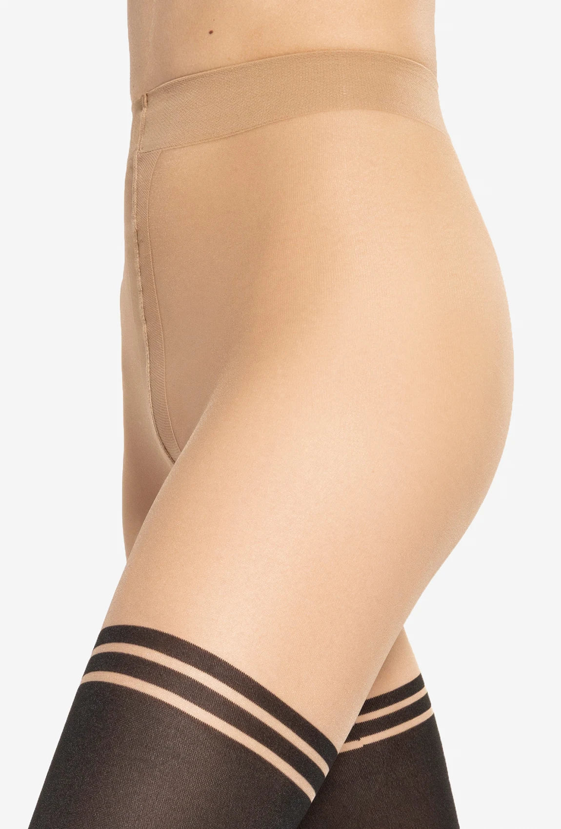 Rajstopy jak pończochy Girl-up 50 - Gatta