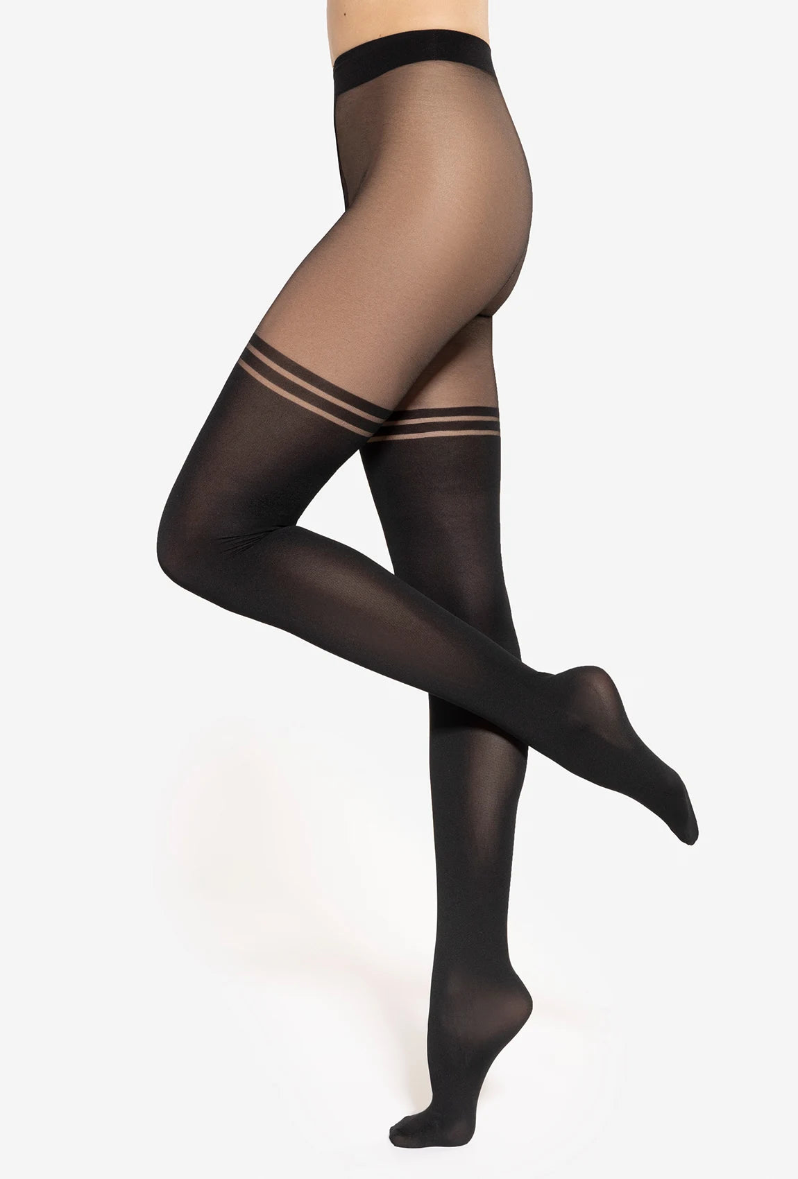 Rajstopy jak pończochy Girl-up 50 - Gatta