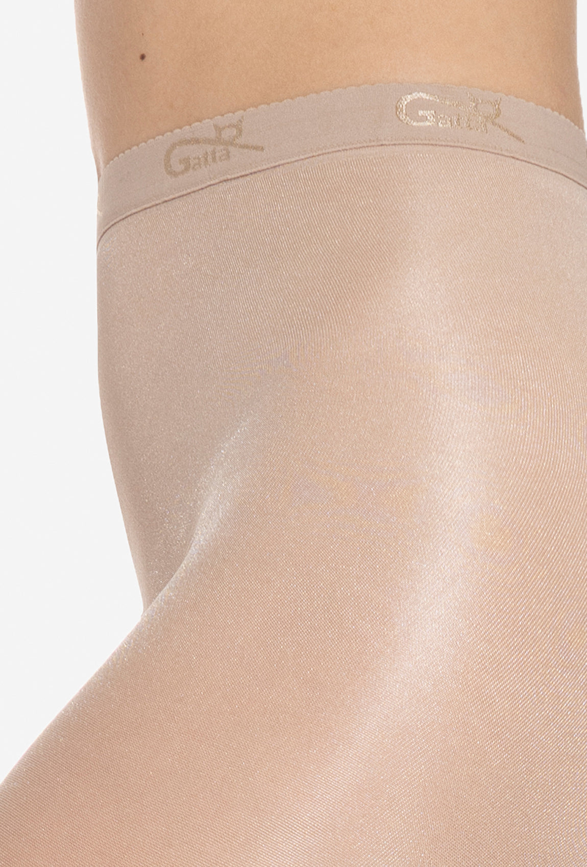 Beżowe rajstopy z błyskiem Iluminate - Gatta