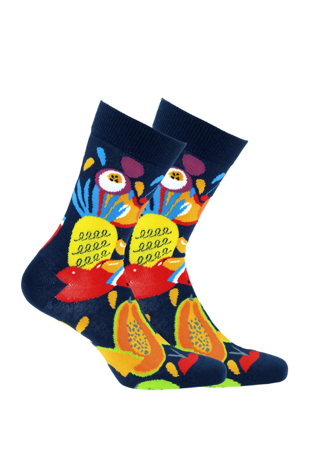 Bawełniane skarpetki męskie w owoce wz. 271 - Gatta