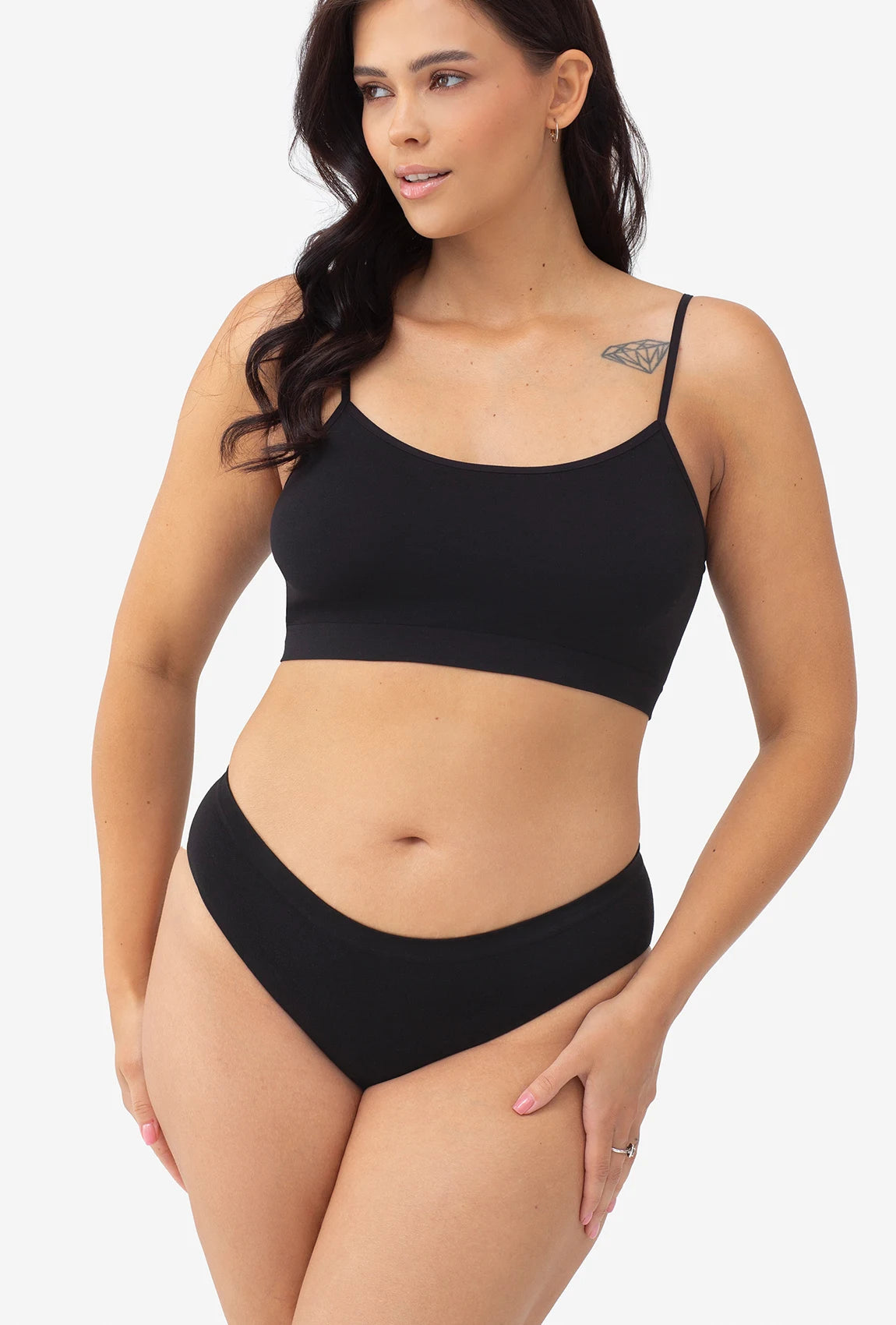 Majtki bawełniane bezszwowe Bikini Cotton - Gatta