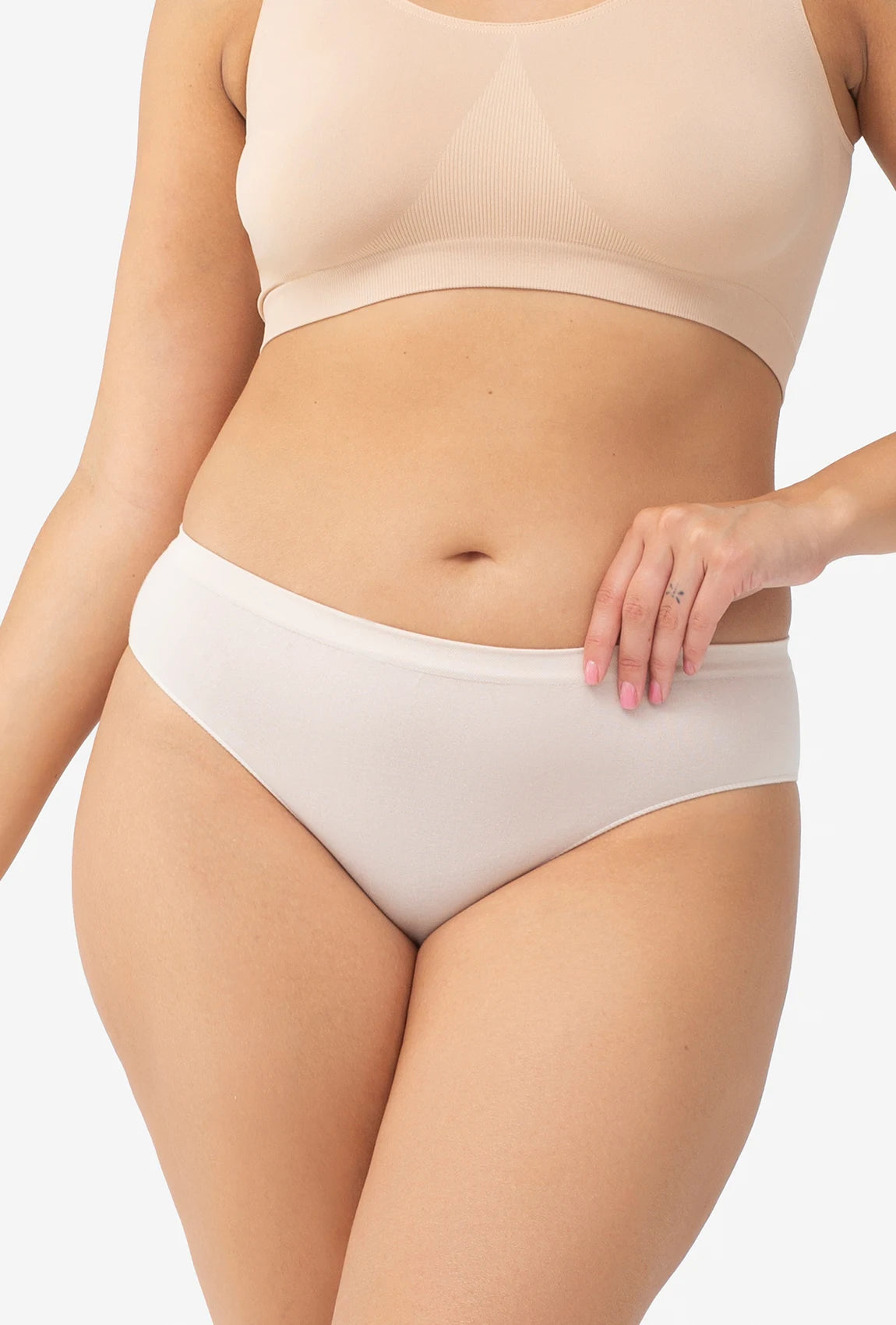 Majtki bawełniane bezszwowe Bikini Cotton - Gatta