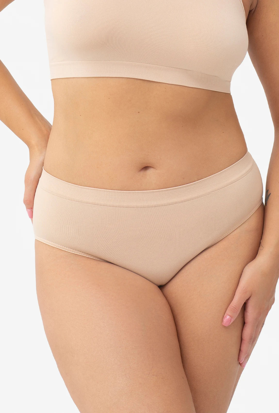 Majtki bezszwowe Bikini Basic - Gatta