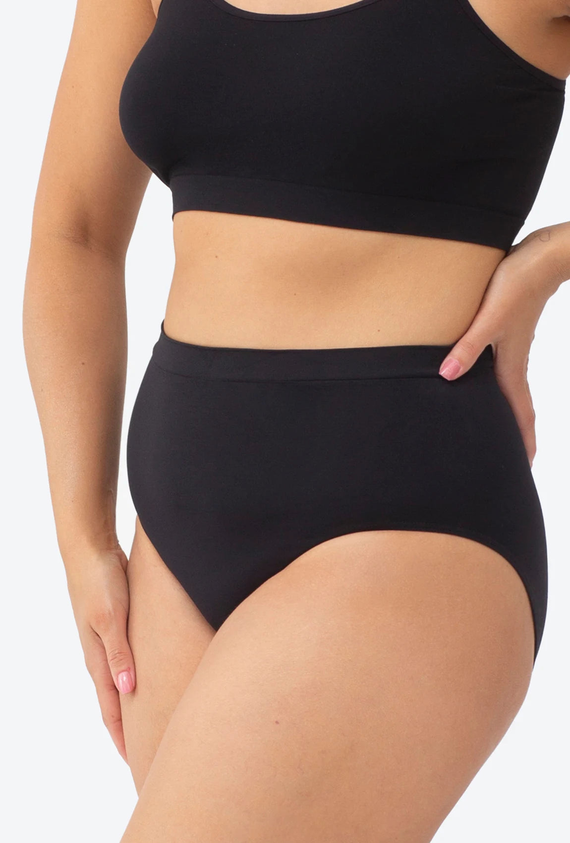 Majtki bezszwowe z wysokim stanem Bikini Thalia Classic - Gatta