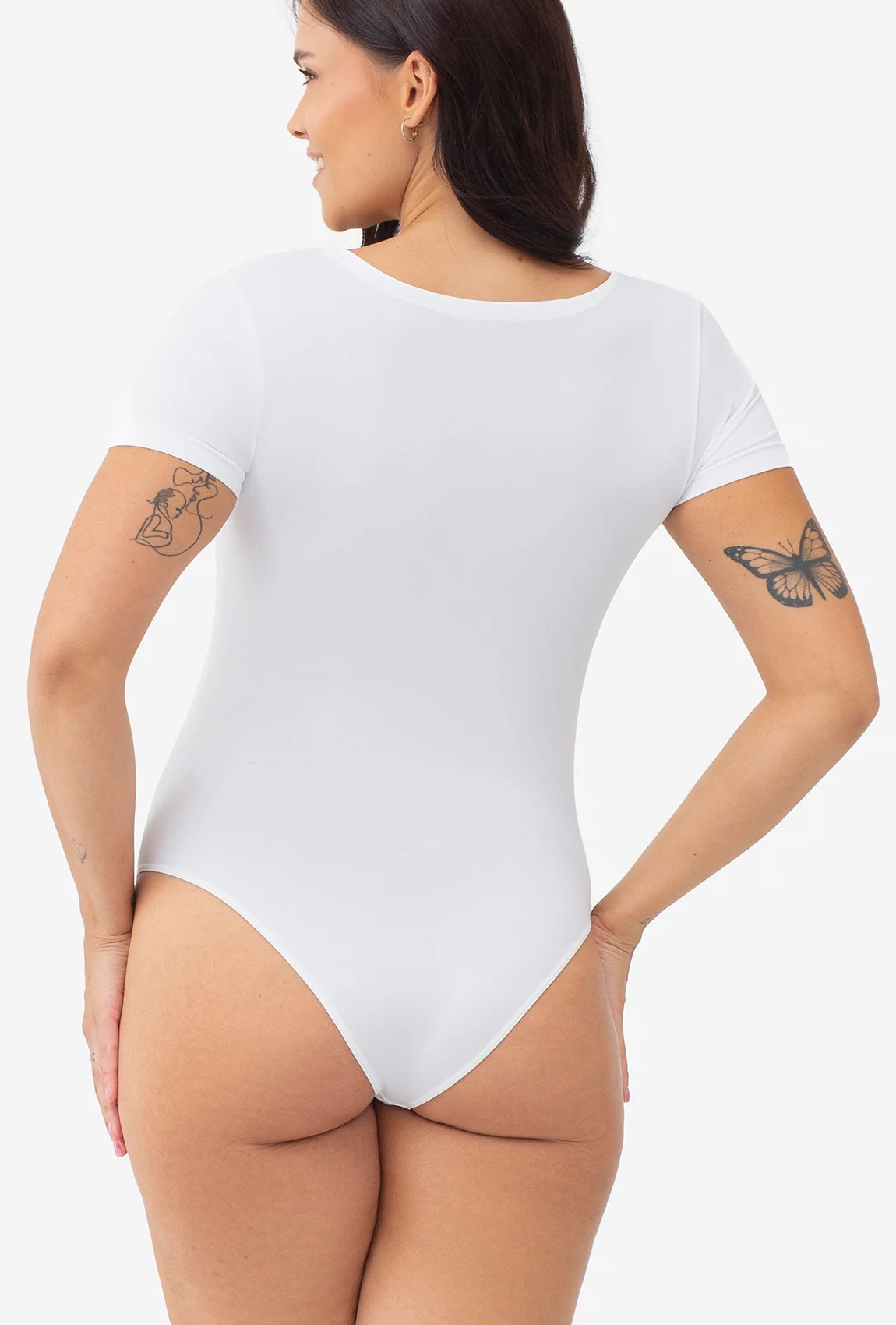 Klasyczne body z krótkim rękawem Body T-shirt - Gatta