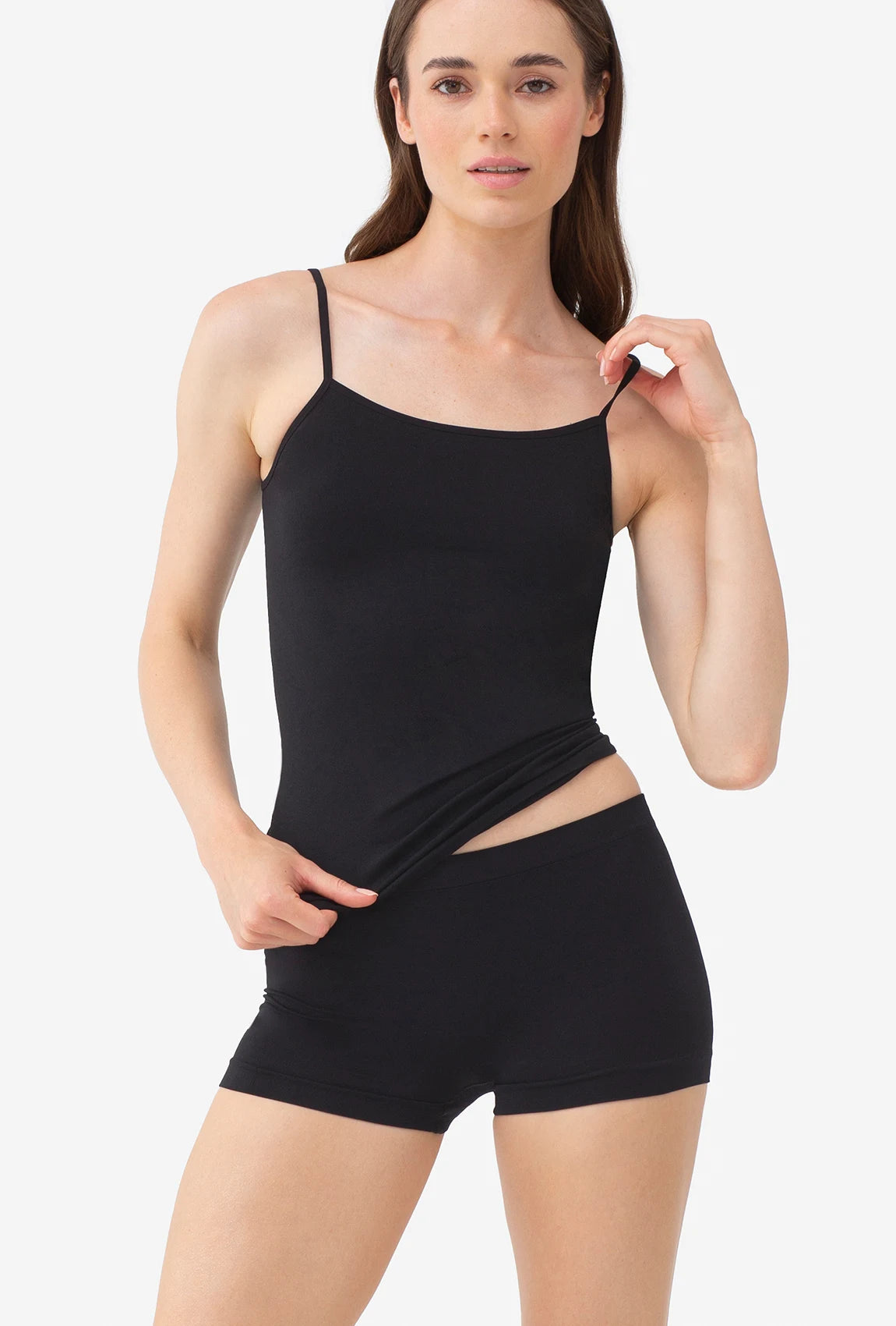 Top bezszwowy na cienkich ramiączkach Camisole - Gatta