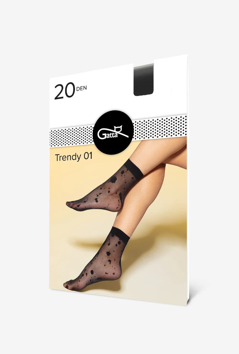 Czarne skarpetki Arti - Gatta