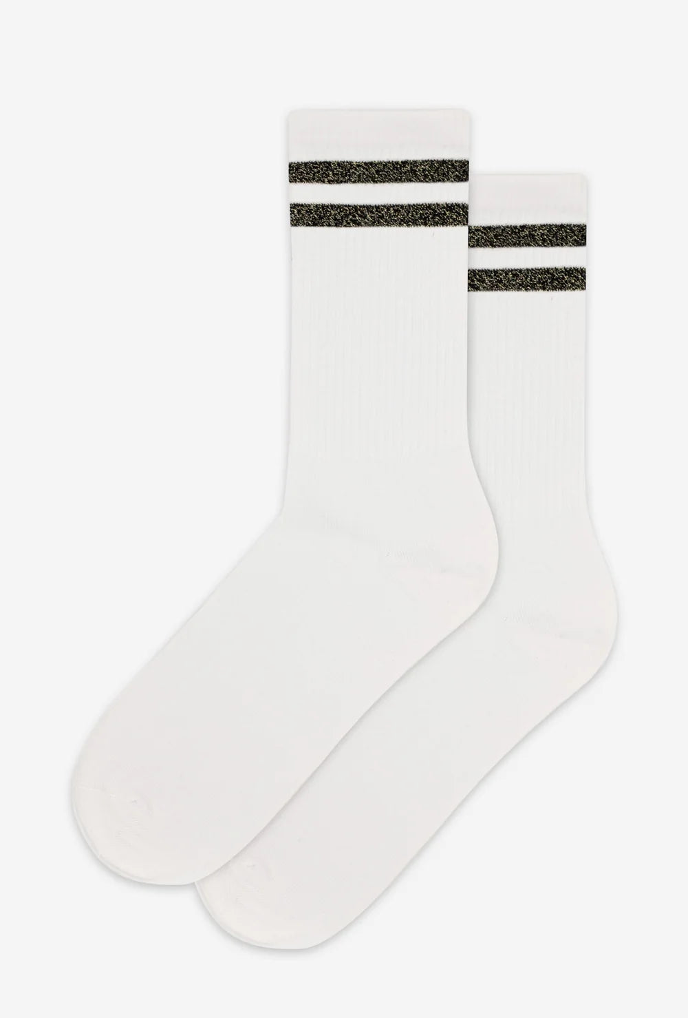 Długie skarpetki z połyskującymi paskami wz. 995 - Gatta