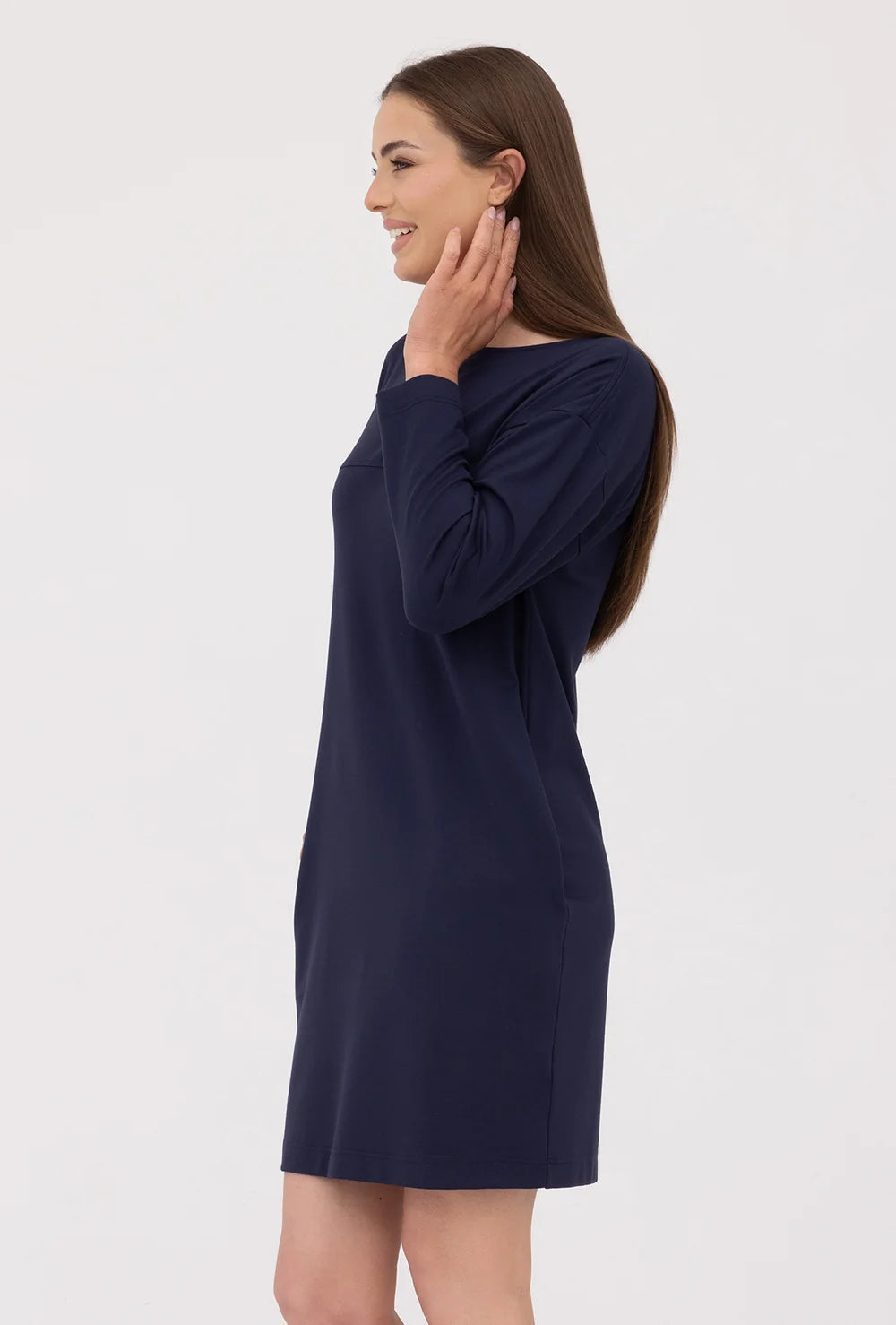 Luźna sukienka z kieszeniami Vitto - Gatta