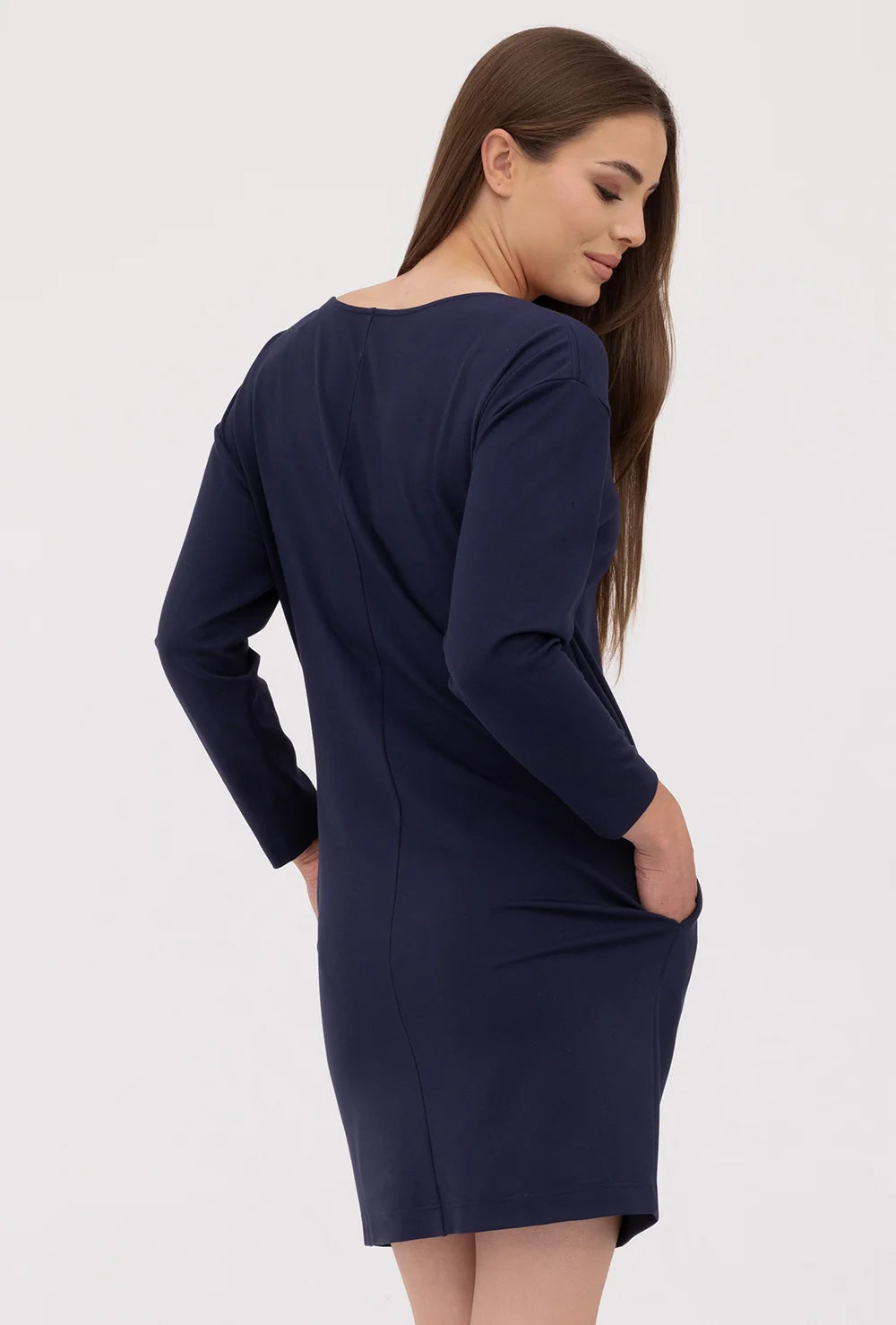 Luźna sukienka z kieszeniami Vitto - Gatta