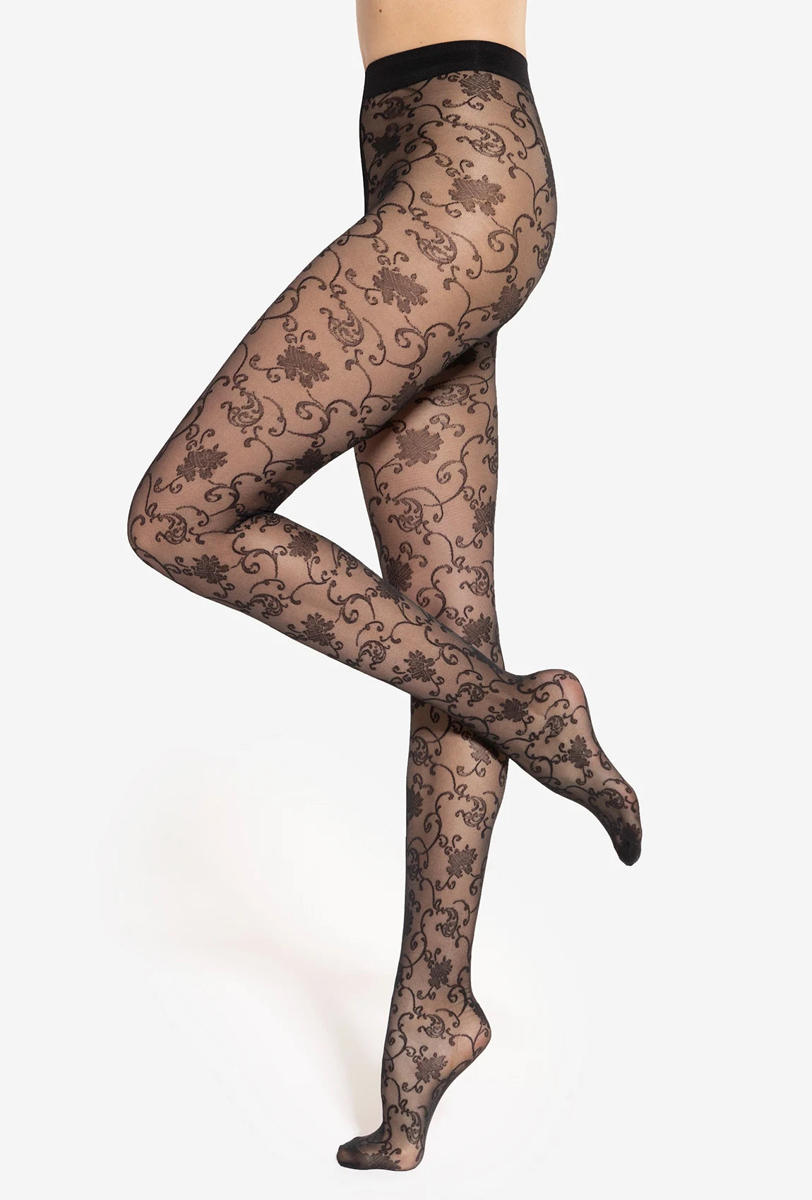 Rajstopy w kwiaty Faria 20 - Gatta