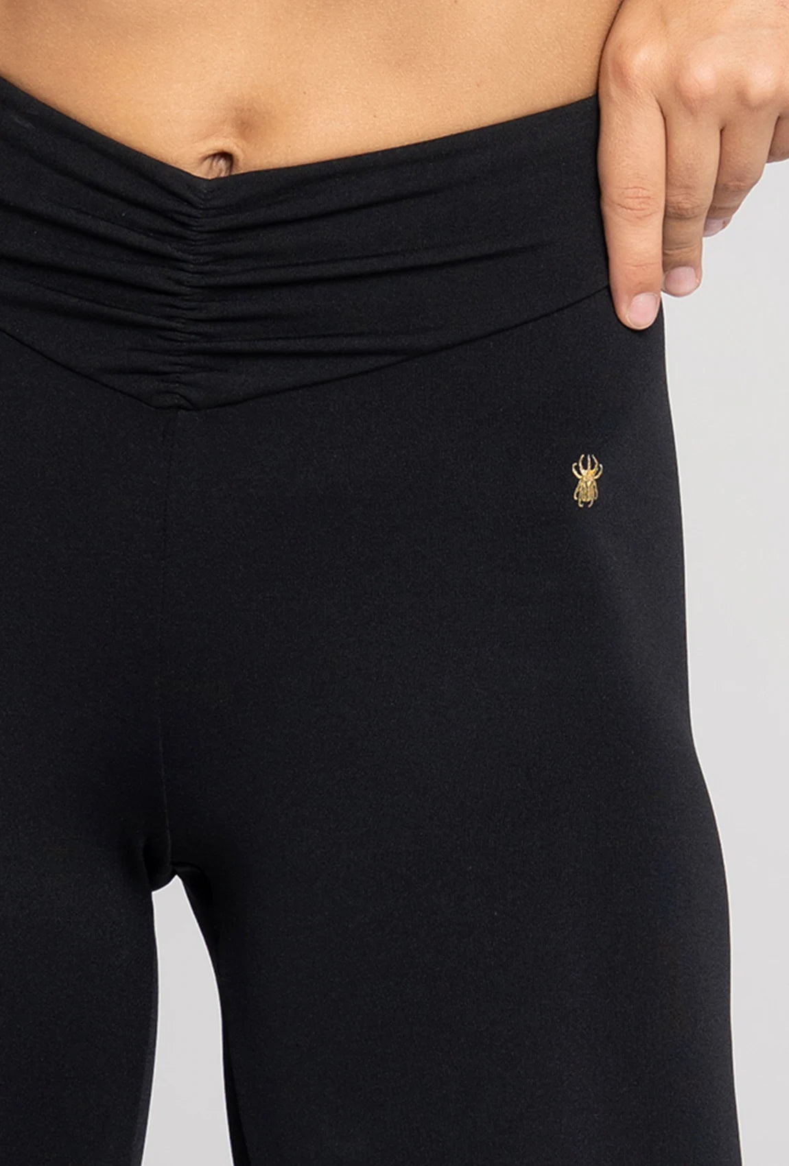 Czarne legginsy Scarab z kolekcji Zień x Gatta - Gatta