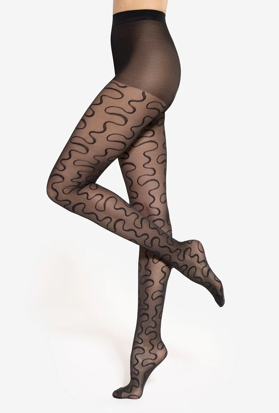 Rajstopy wzorowane Modern 09 - Gatta