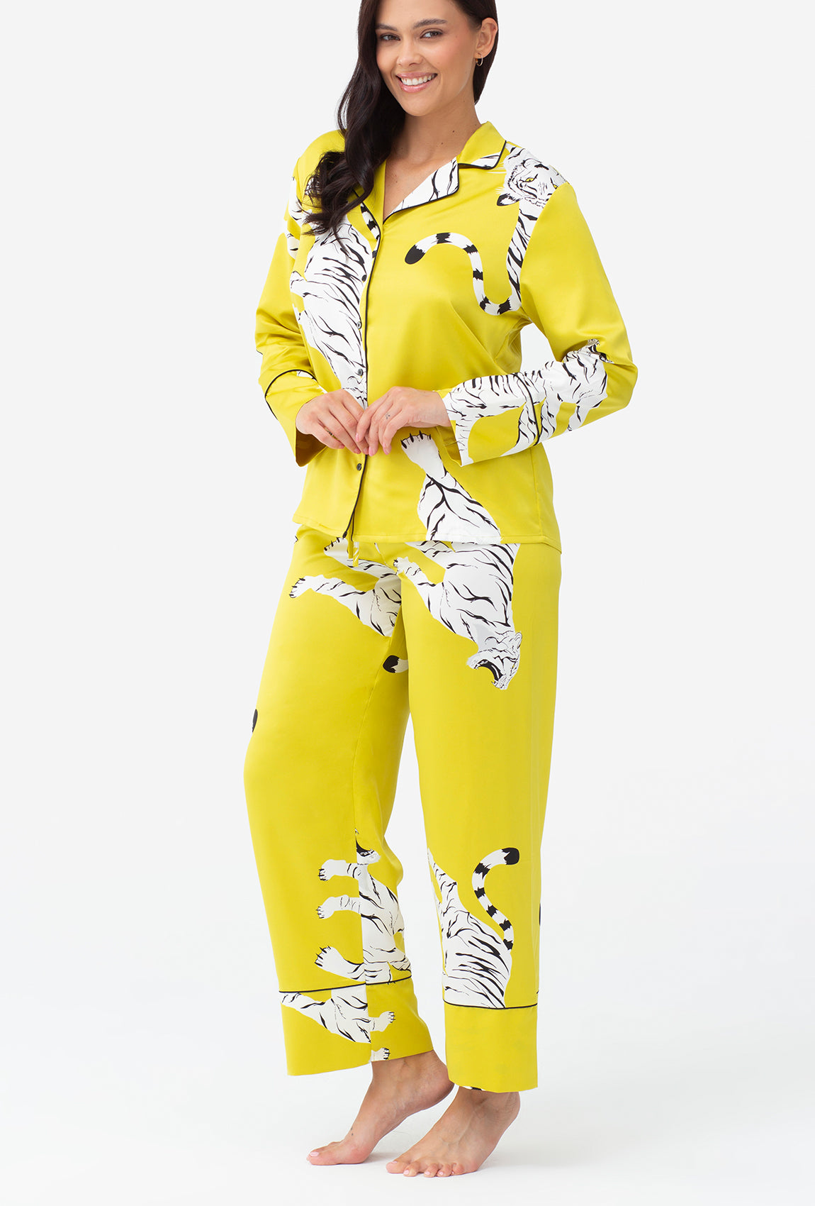 Satynowa piżama Tiger - Gatta