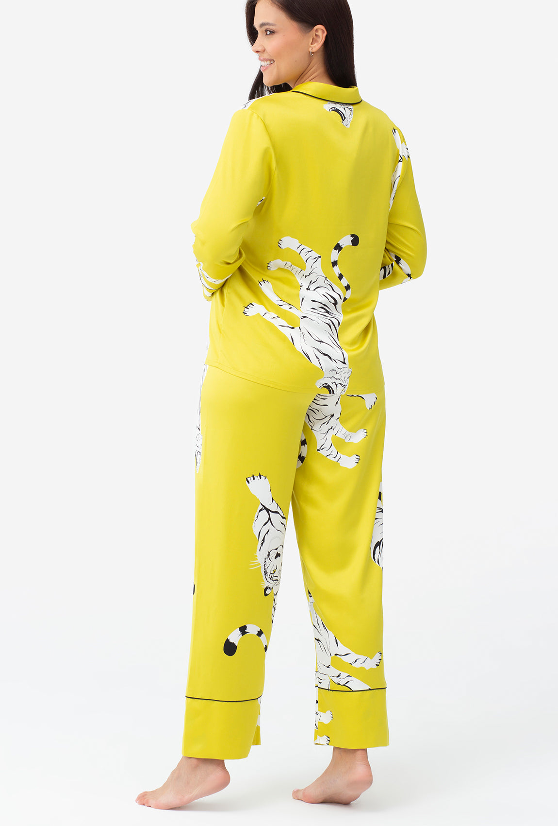 Satynowa piżama Tiger - Gatta