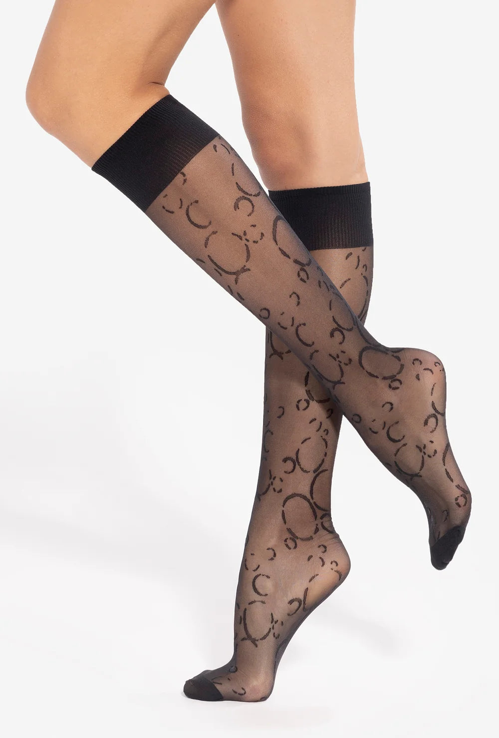 Podkolanówki wzorowane Trendyline wz. 16 - Gatta