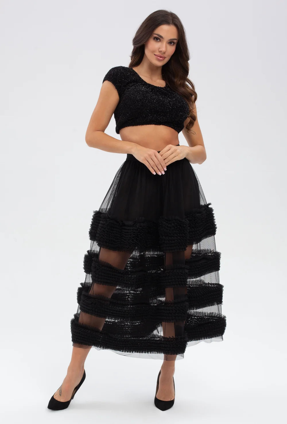 Połyskujący top Glam - Gatta