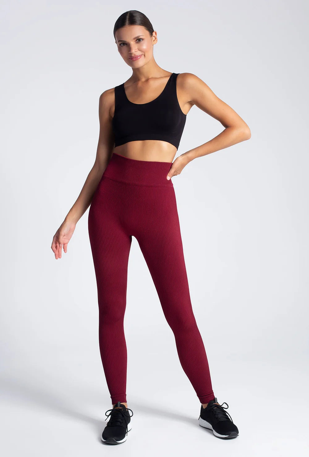 Prążkowane legginsy Arum - Gatta