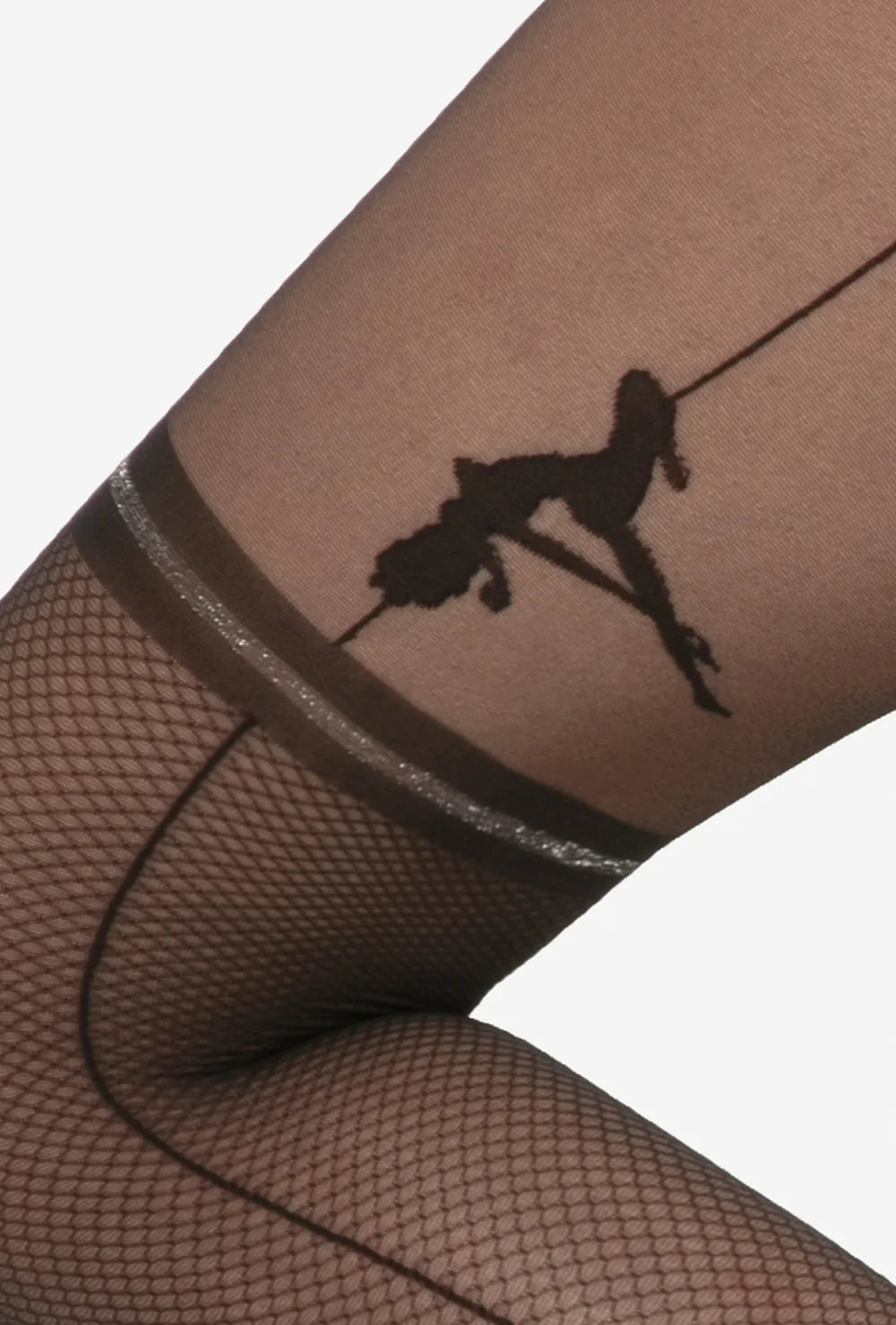 Rajstopy imitujące kabaretki Rita wz. 02 - Gatta