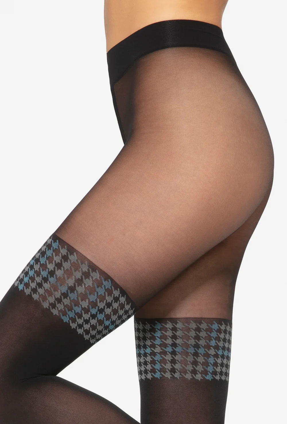 Rajstopy imitujące pończochy Girl-up wz. 41 - Gatta