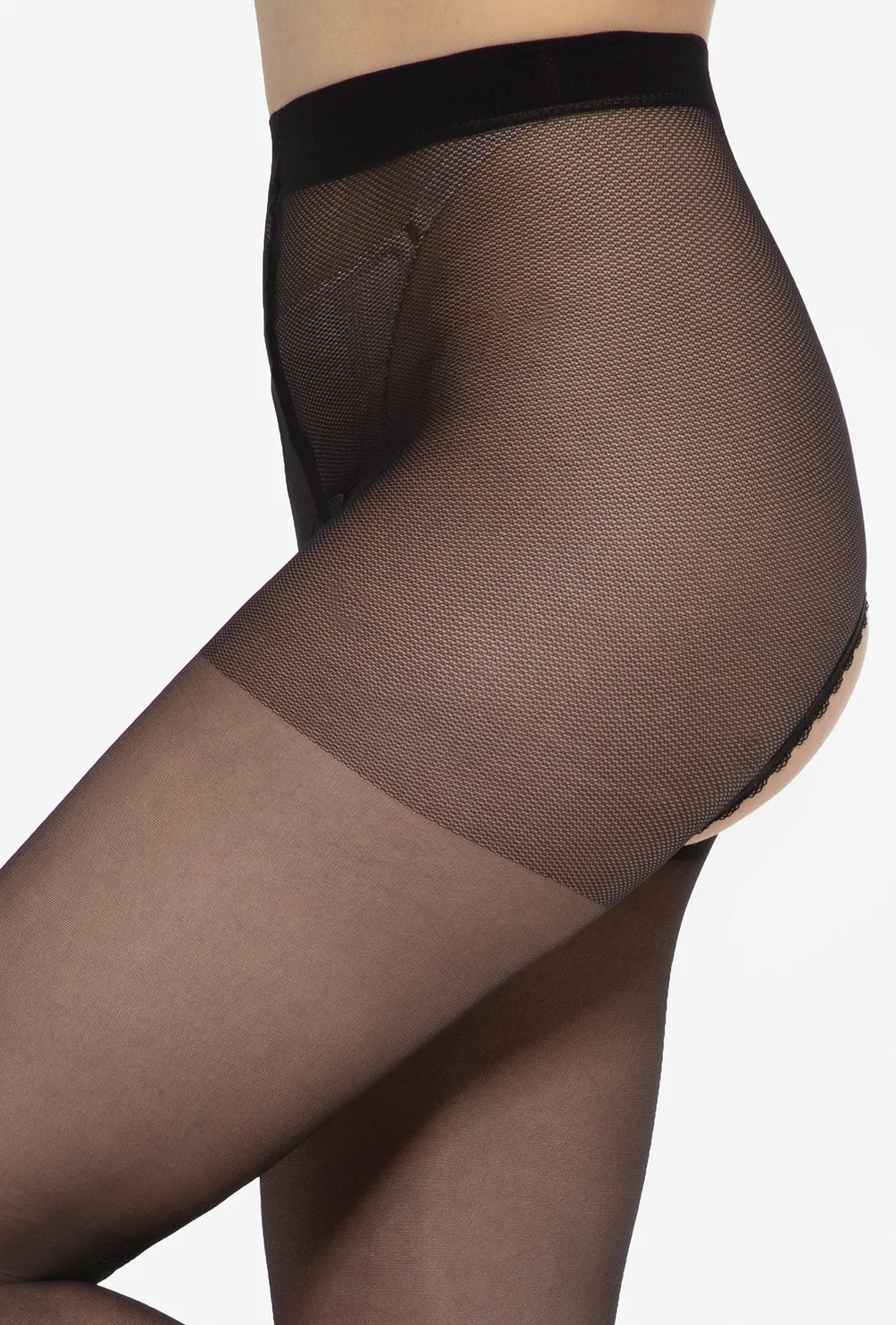 Rajstopy ozdobne z wycięciem Bellona - Gatta