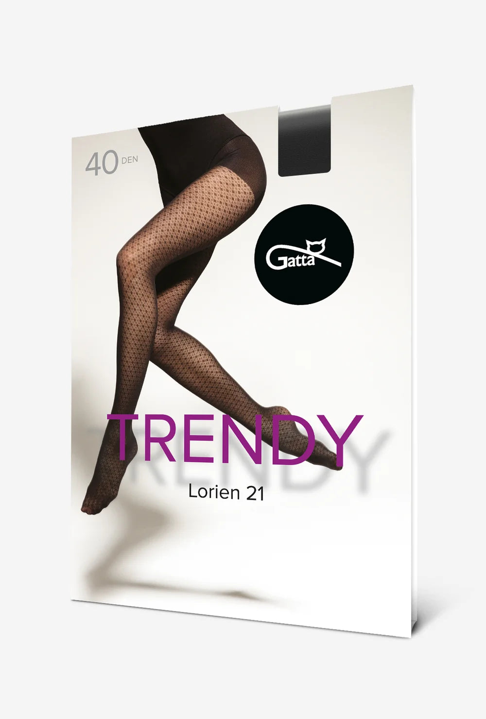 Rajstopy w kratkę Lorien wz. 21 - Gatta