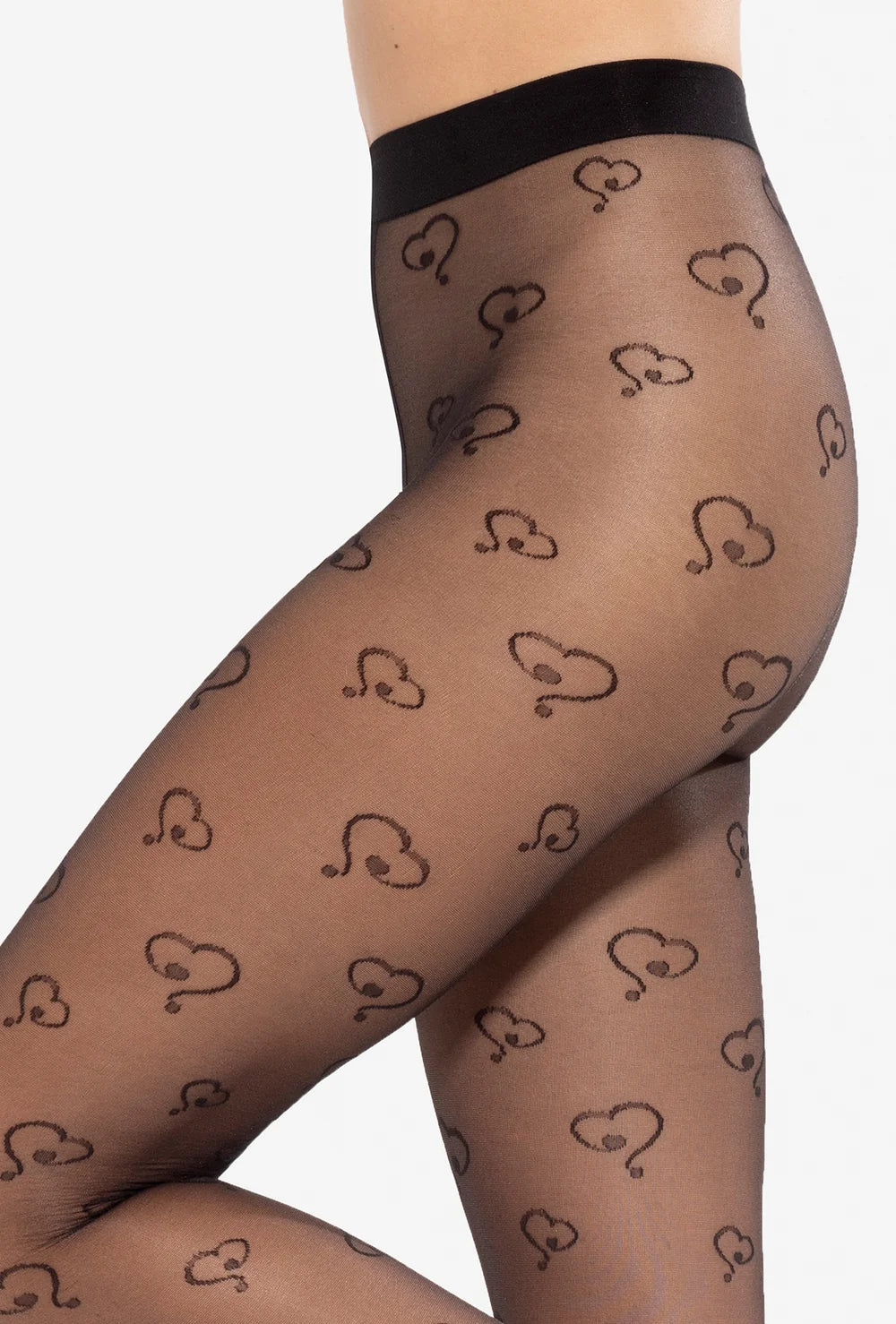 Rajstopy walentynkowe Lovely wz. 10 - Gatta