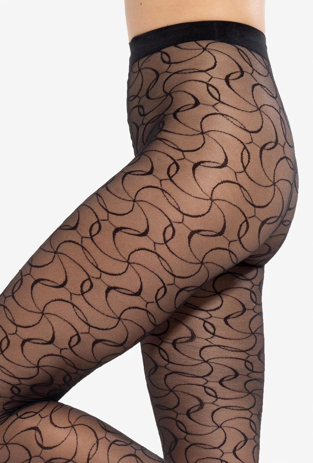 Rajstopy wzorowane Mosaica wz. 04 - Gatta