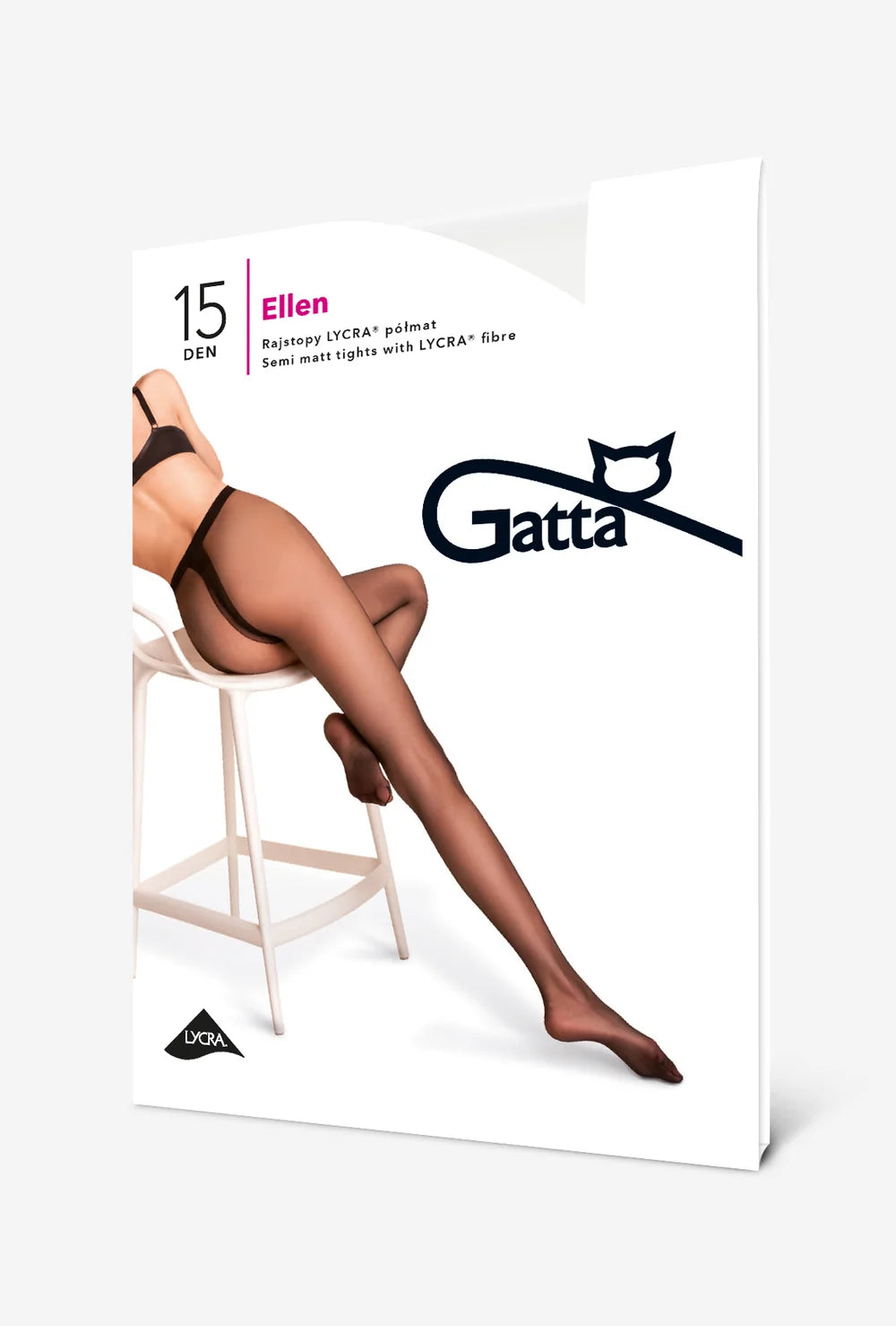 Klasyczne rajstopy damskie Ellen 15 den - Gatta